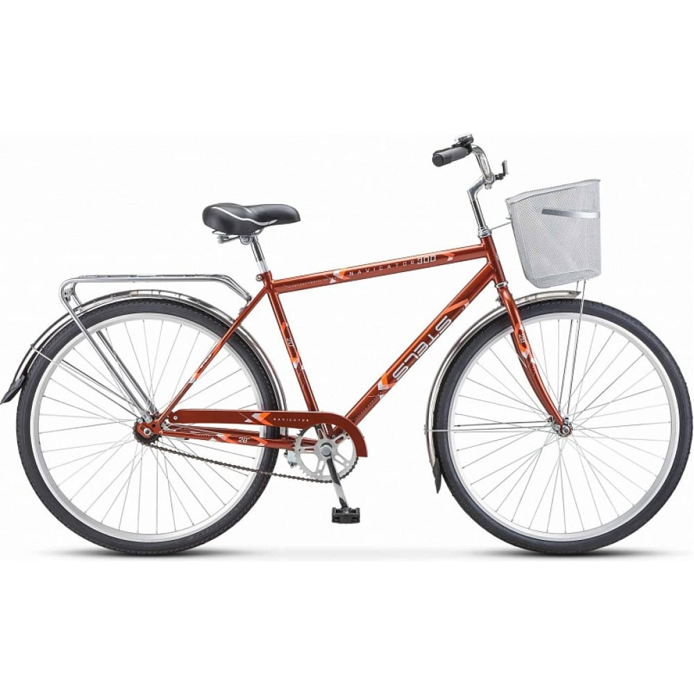 

STELS Велосипед 28” Navigator-300 C, Размер рамы 20" Бронзовый LU091398, Оранжевый