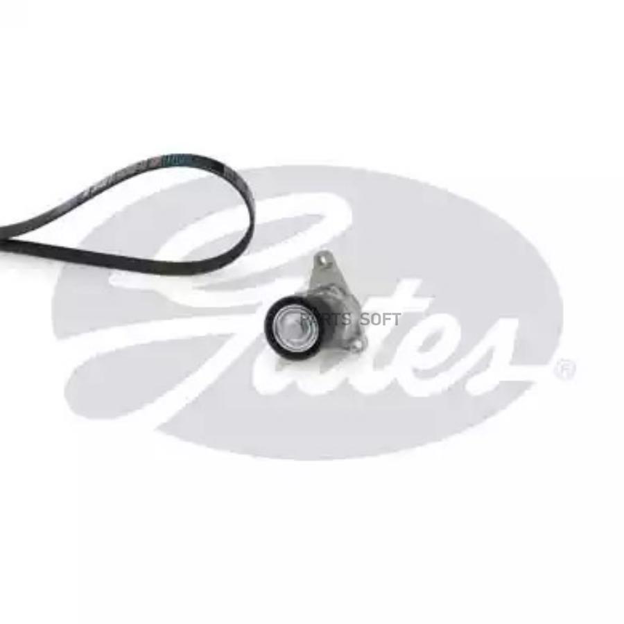

GATES Комплект поликлинового ремня GATES K016PK1070