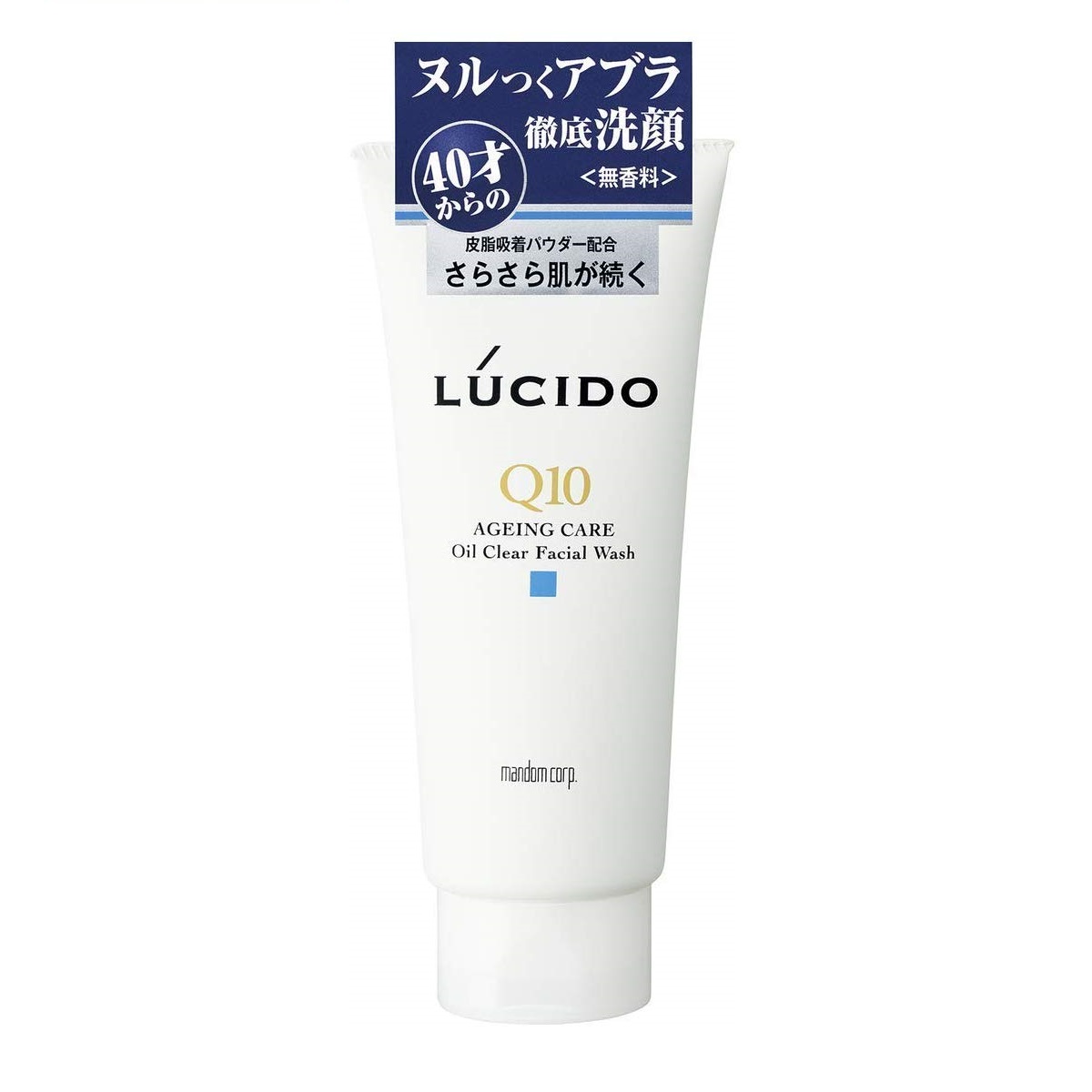 фото Пенка для лица mandom lucido oil clear facial foam 130 г