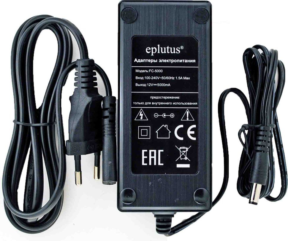 

Блок питания 12V Eplutus FC-5000/DD-FC-5000, FC-5000