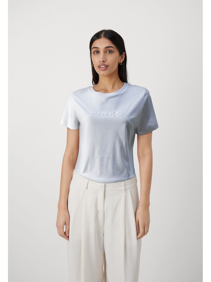 

Футболка женская Pinko P6921D09O белая S, Белый, P6921D09O