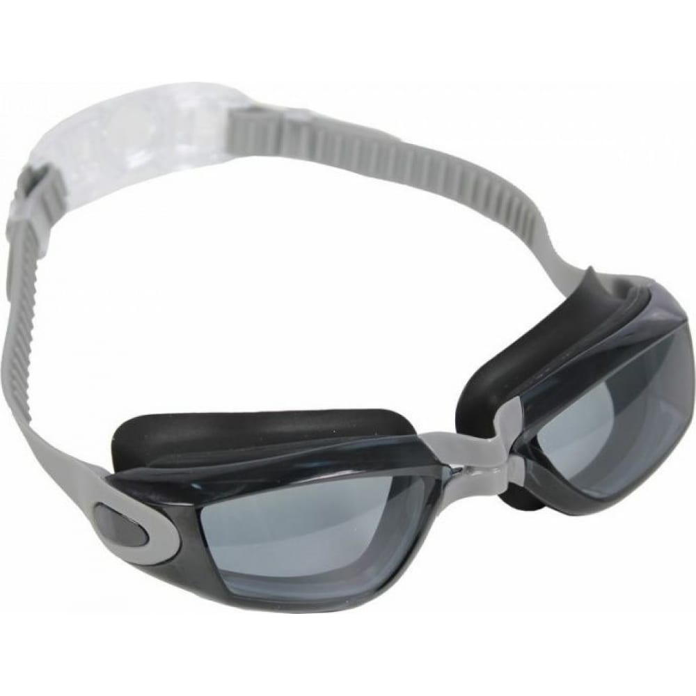 BRADEX Очки для плавания, серия Комфорт+, серые, цвет линзы - серый SF 0389