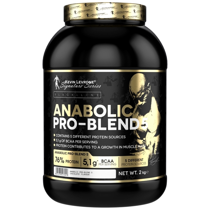 Протеин LEVRONE Black Line Anabolic Pro-Blend 2 kg Coffee frappe 7805₽