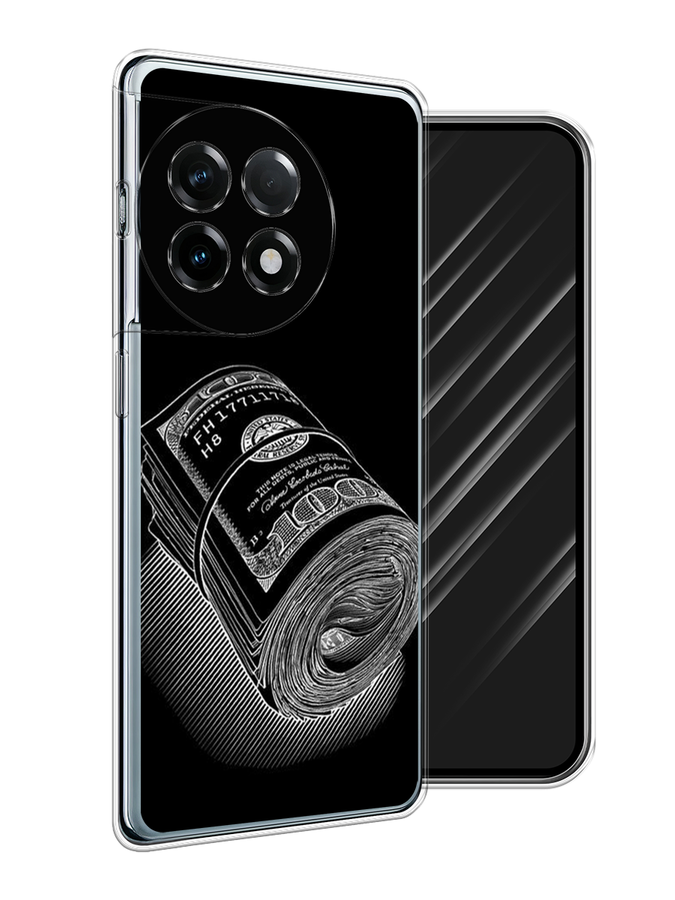 

Чехол Awog на OnePlus 11R/Ace 2 "Кубышка денег", Черный;серебристый, 154250-1