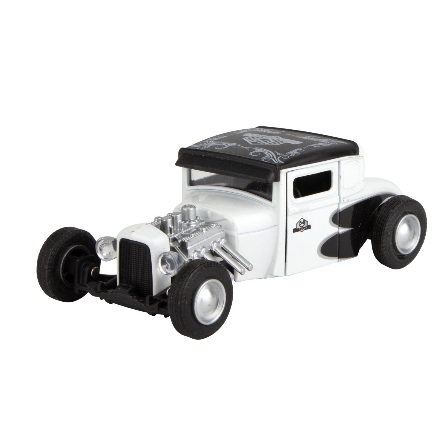 

Машинка Mad Power Car. Хот-род, 1:34, белая AUTOGRAND