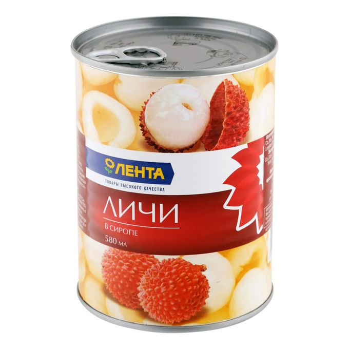 

Личи Лента Premium в сиропе 580 мл