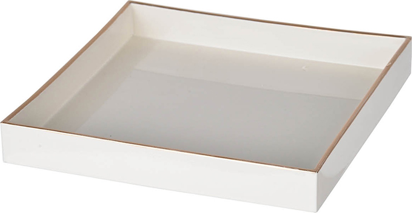 

Поднос 22х22х3см Glasar 42539-WHIT