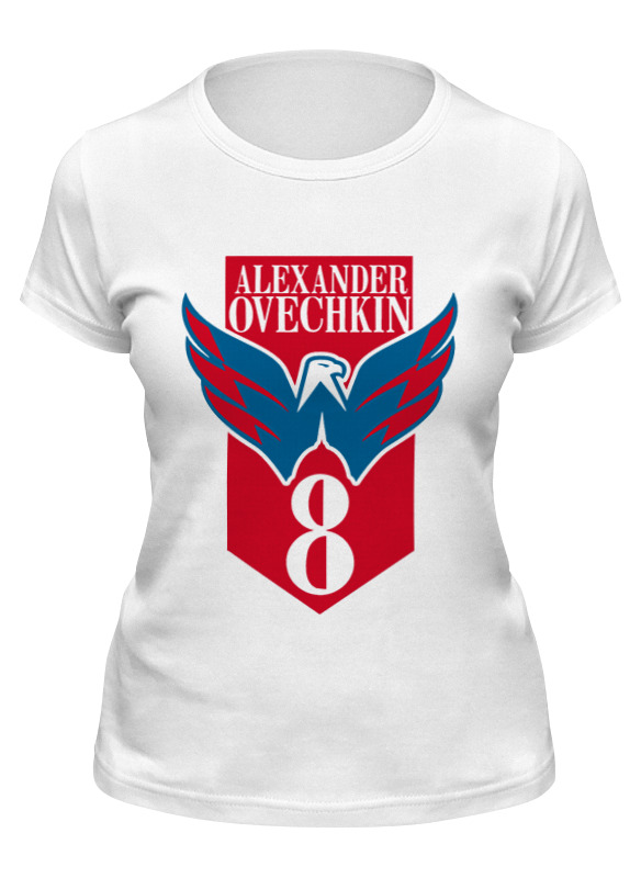 

Футболка женская Printio Alexander ovechkin (washington capitals) белая 2XL, Белый, Alexander ovechkin (washington capitals)