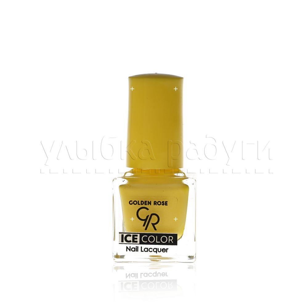 фото Лак для ногтей golden rose ice color 146 желтый 6 мл