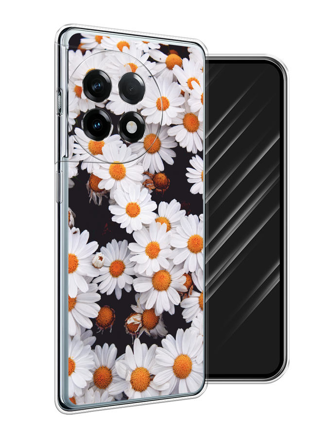 

Чехол Awog на OnePlus 11R/Ace 2 "Ромашковое поле", Белый, 154250-1