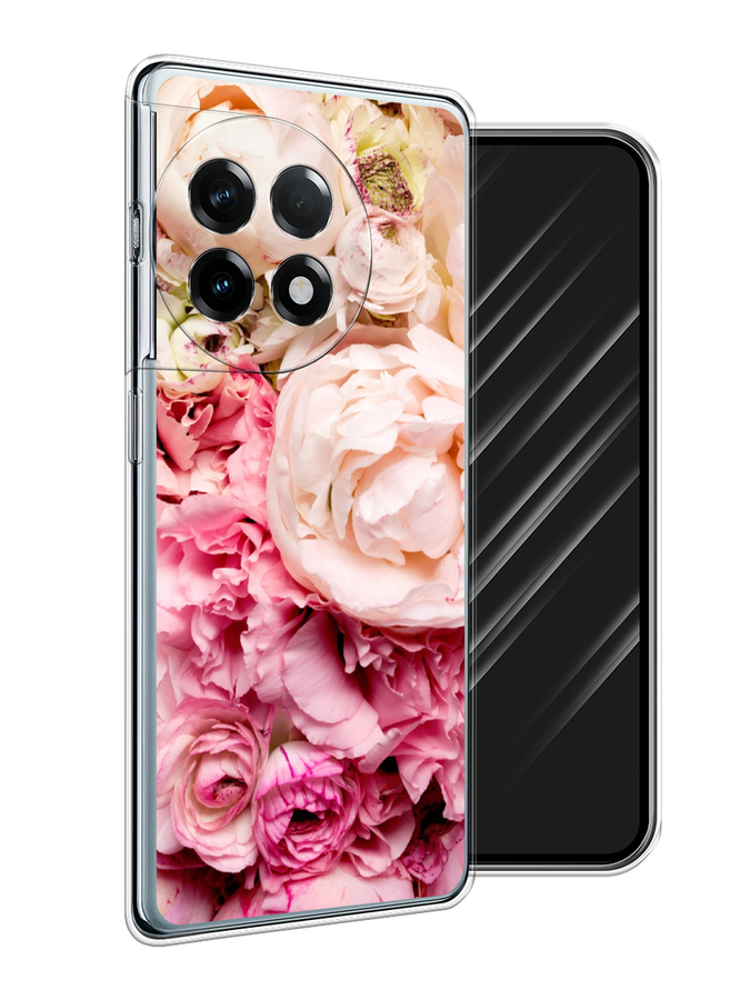 

Чехол Awog на OnePlus 11R/Ace 2 "Пионы яркие", Розовый, 154250-1