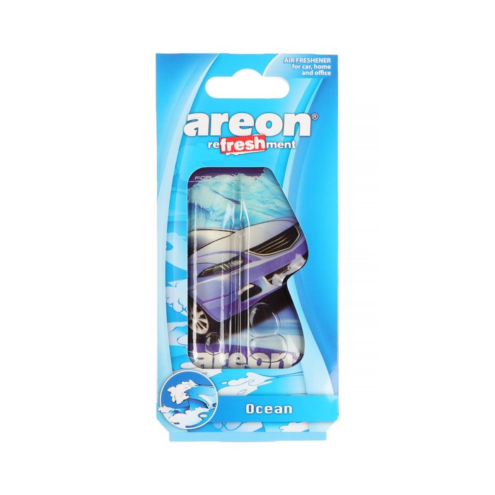

Ароматизатор в машину Areon 704020AUTO океан, Белый