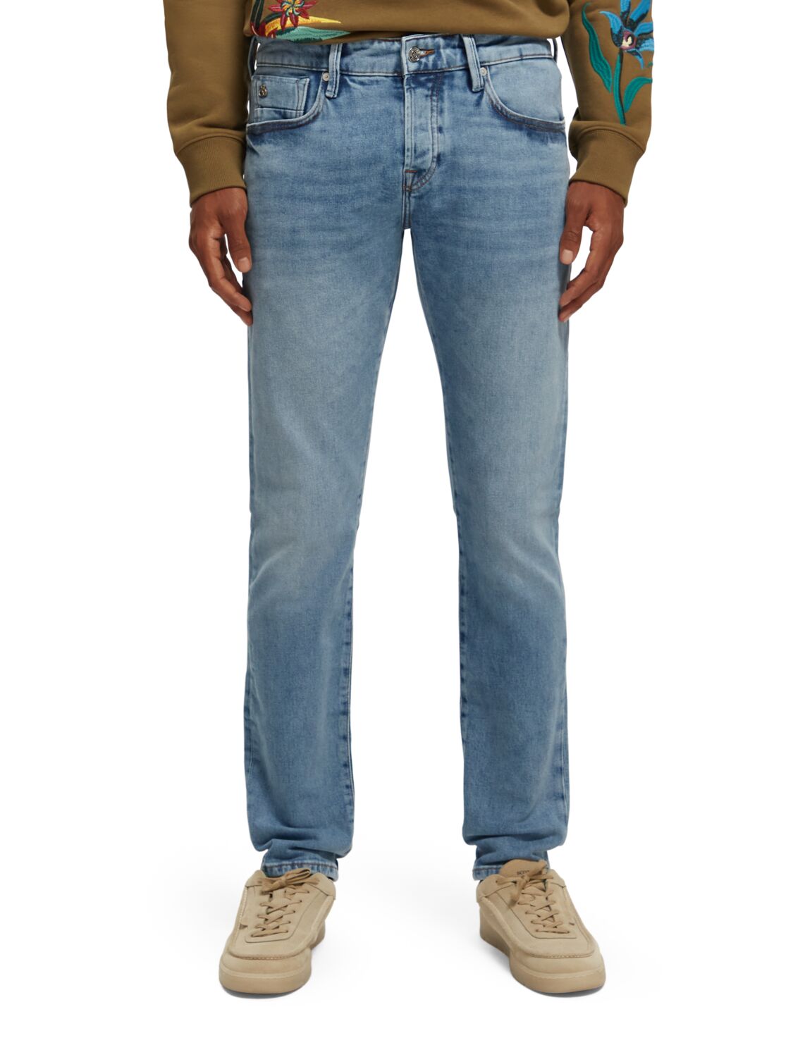 

Джинсы мужские Scotch & Soda 169989/5266 голубые 31/34, 169989/5266
