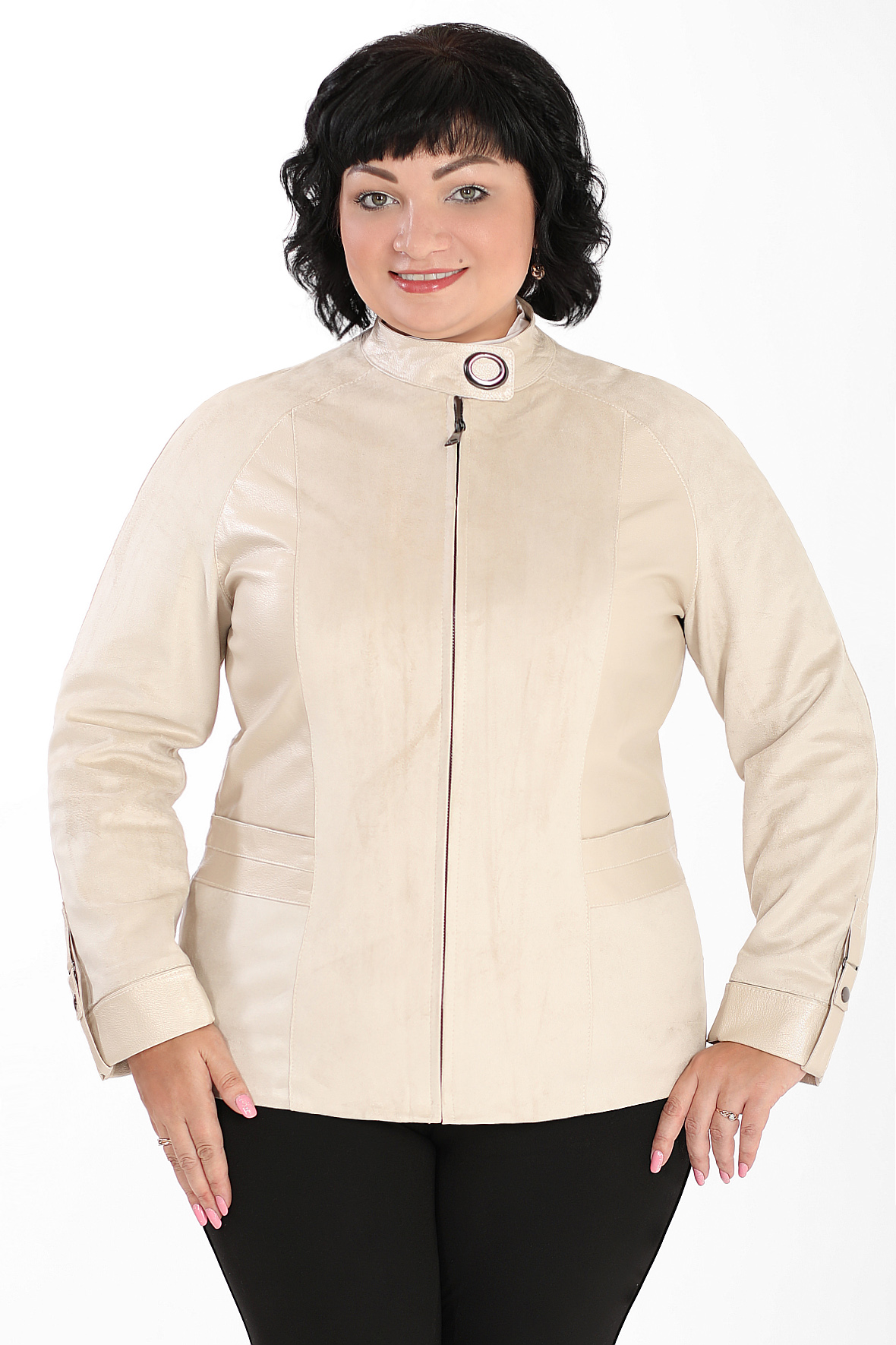 

Кожаная куртка женская AlmondShop 026 1807.1.С2 бежевая 52 RU, Бежевый, 026 1807.1.С2