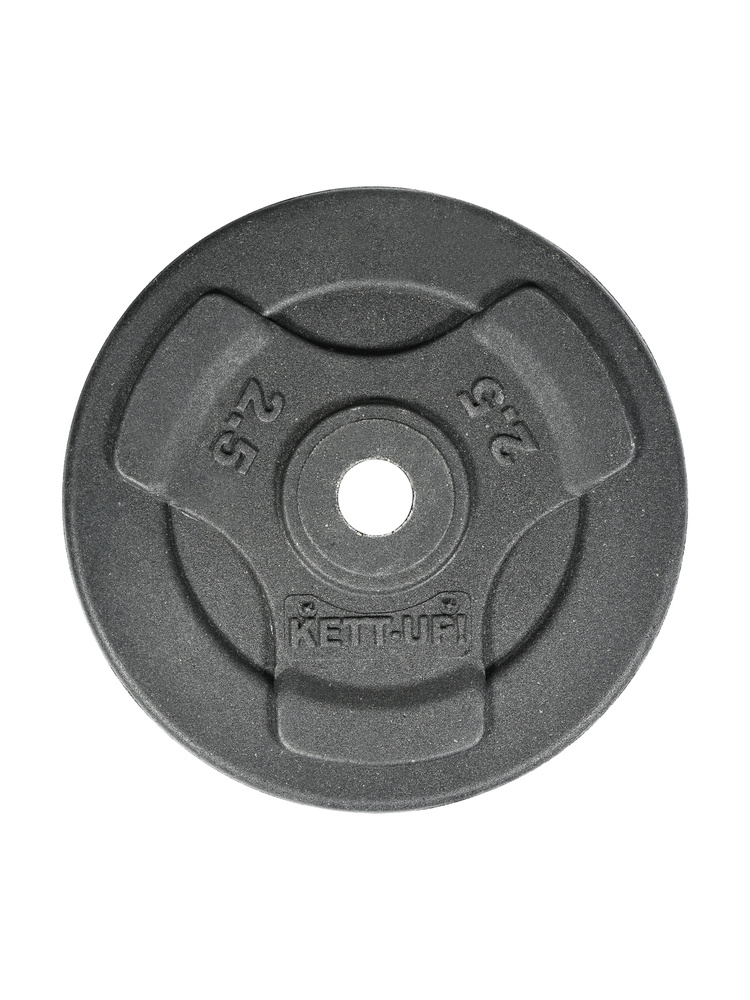 

Диск для штанги KETT-UP KRAFT 2,5 кг, 26 мм, Черный, KRAFT
