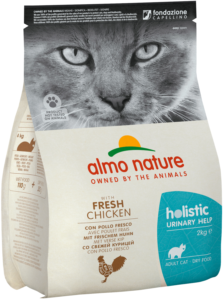 

ALMO NATURE ALMO NATURE ADULT CAT HOLISTIC URINARY HELP для взрослых кошек при мочекаменно