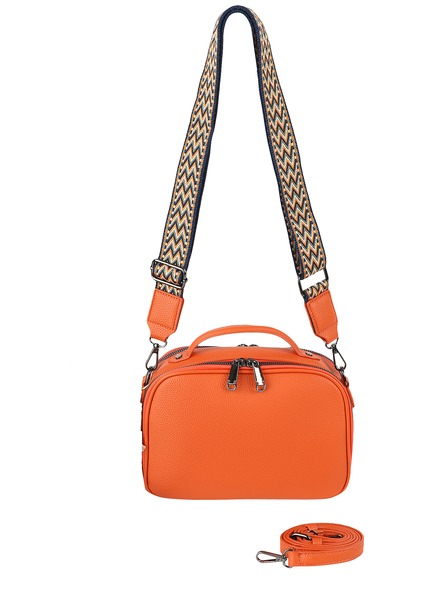 Сумка кросс-боди женская Forever Young 8865, ярко-оранжевый
