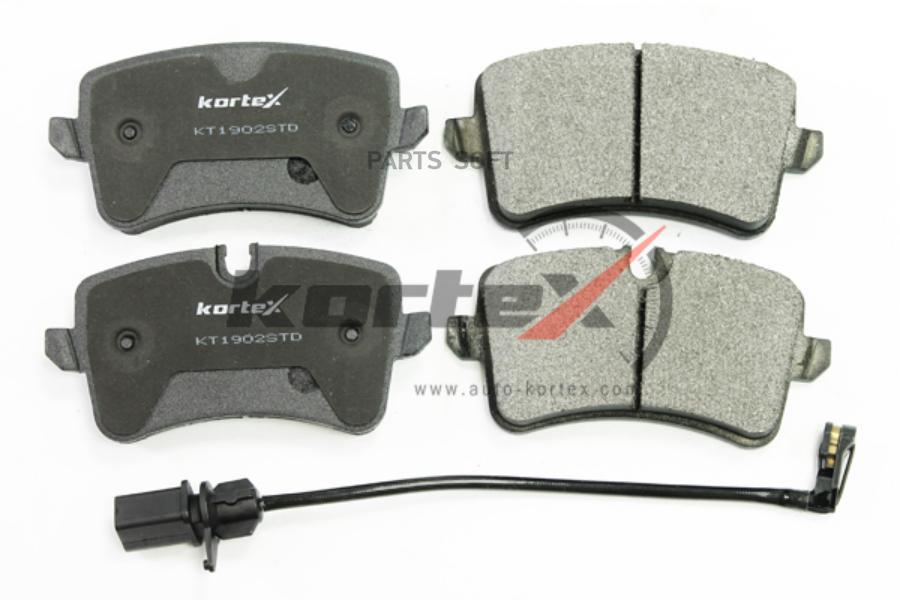 

Колодки торм. AUDI A6/A7 11 задние с датч. 1шт KORTEX KT1902STD