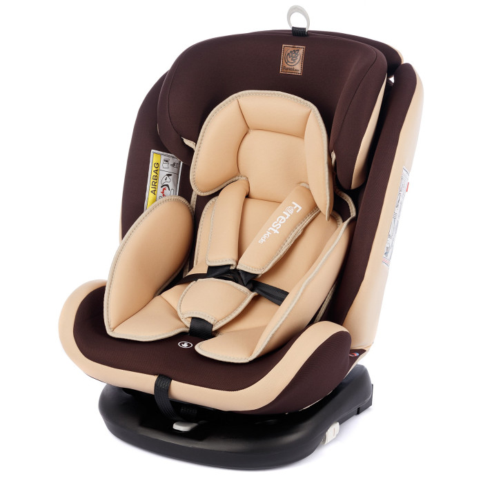 Автокресло Forest kids Morten, Isofix, коричневый-бежевый