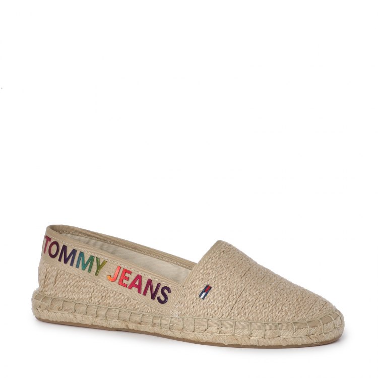 фото Эспадрильи женские tommy jeans en0en01287_2519830 бежевые 41 eu