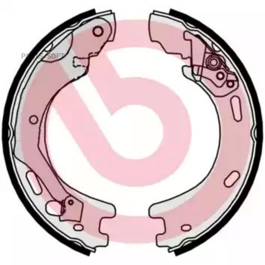 

Тормозные колодки brembo S44509