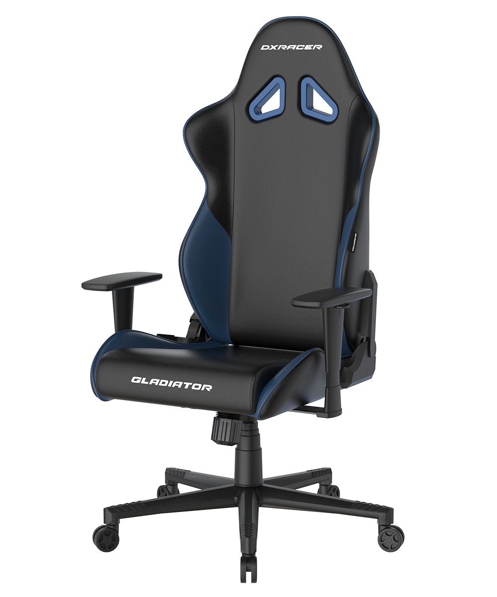 

Игровое кресло DXRacer Gladiator Series OH/G2300/NB, черный/синий, Синий;черный, Gladiator G2300