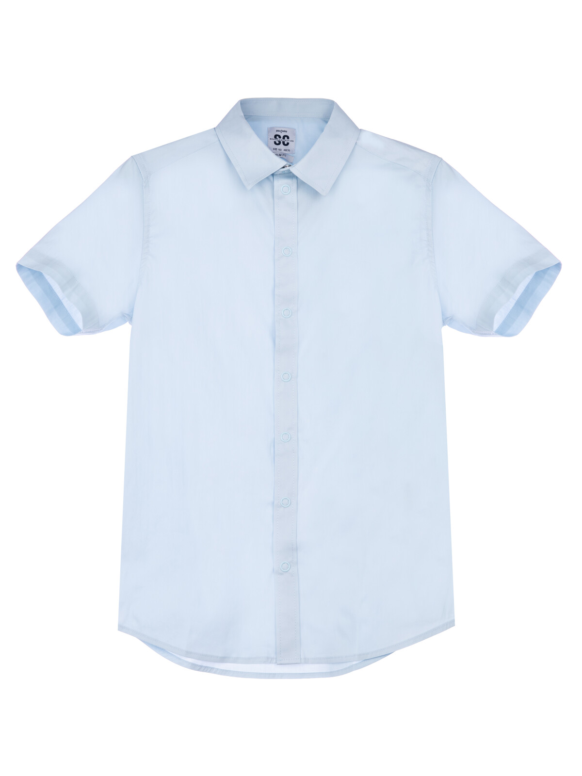 Рубашка детская School by PlayToday 22317037, голубой, 152