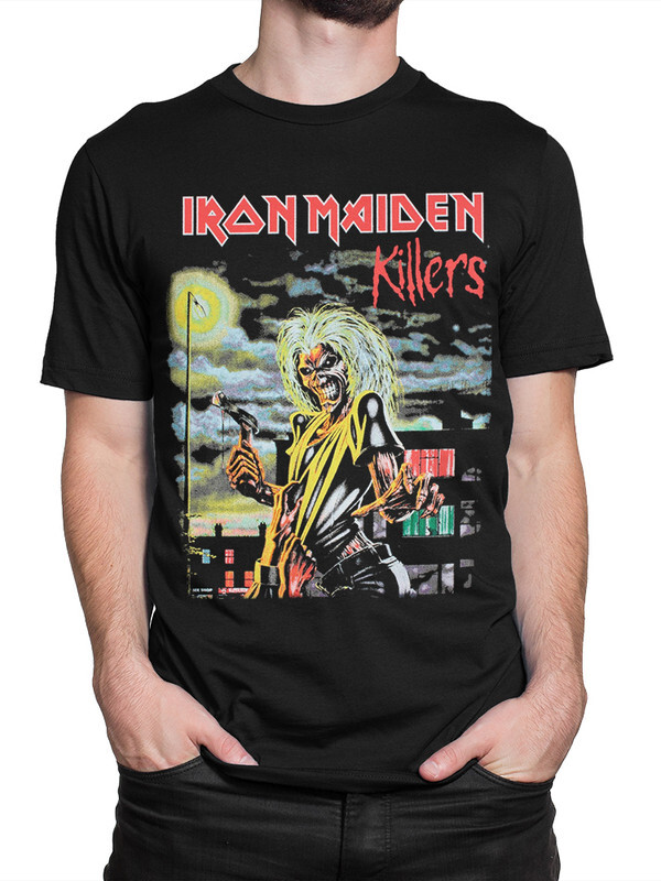 

Футболка мужская Design Heroes Iron Maiden черная XS, Черный, Iron Maiden