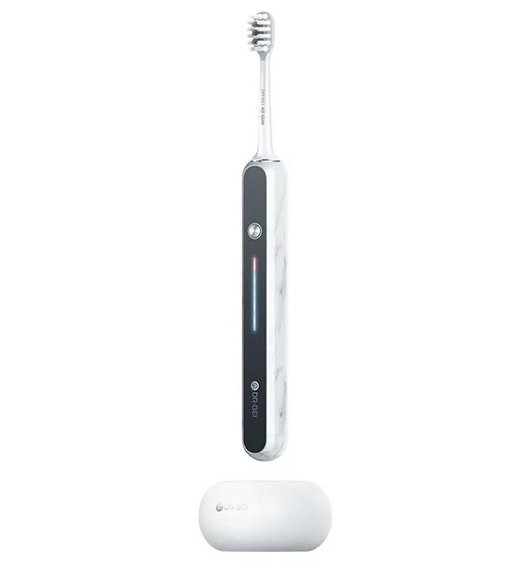 фото Электрическая зубная щетка dr.bei sonic electric toothbrush s7 marbling white