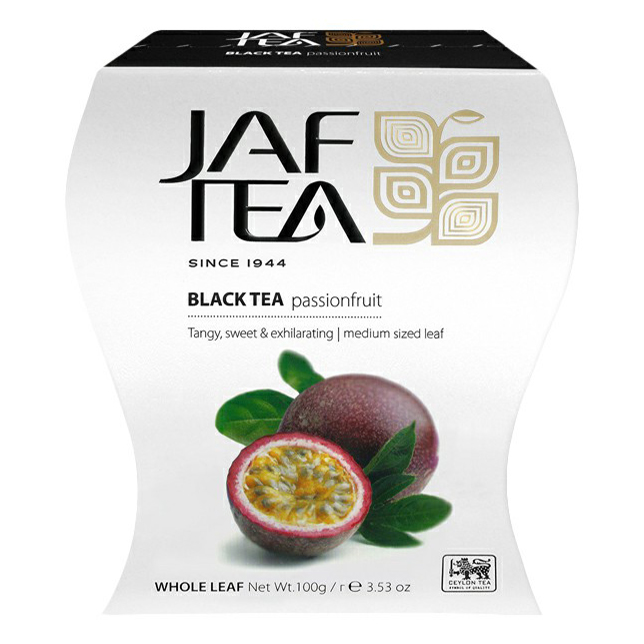 

Чай черный Jaf Tea с маракуйей листовой 100 г