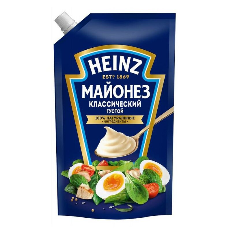 

Майонез Heinz Классический 67% 500 г