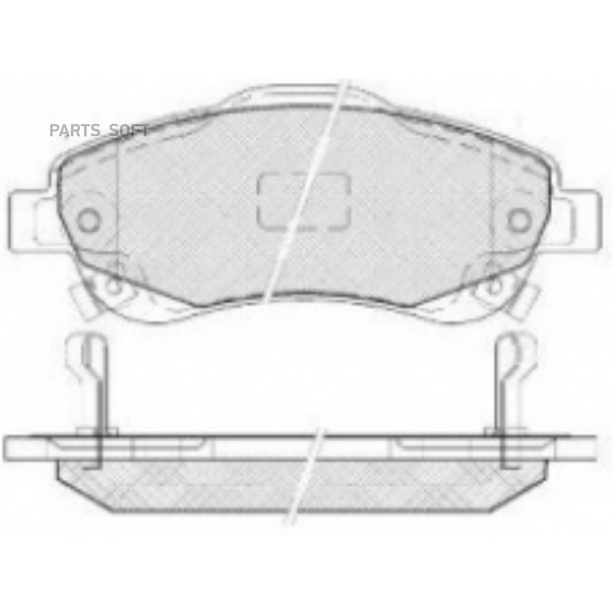 

Тормозные колодки AIKO передние для Honda CR-V 2007- PF8808