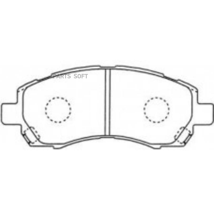 

Тормозные колодки AIKO передние для Subaru Impreza, Legacy 1996-2000 PF7398