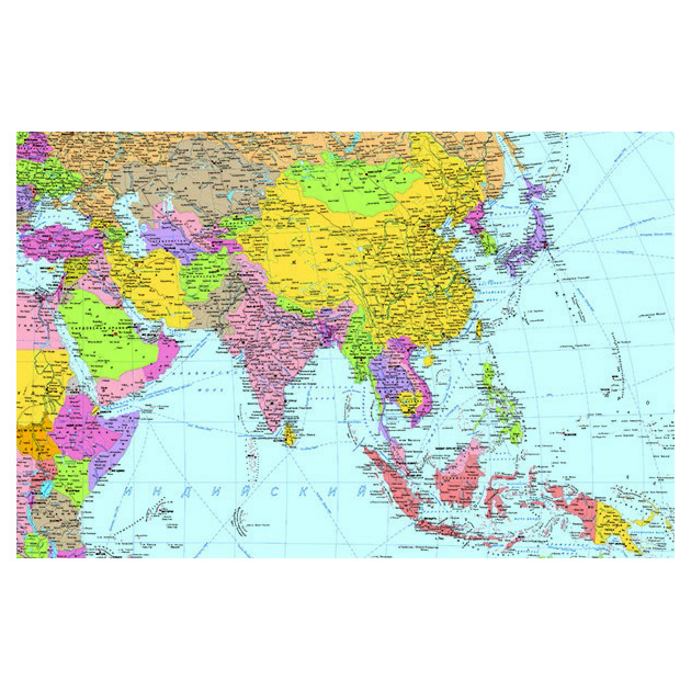 фото Политическая карта южной азии 100/150 см. globusoff