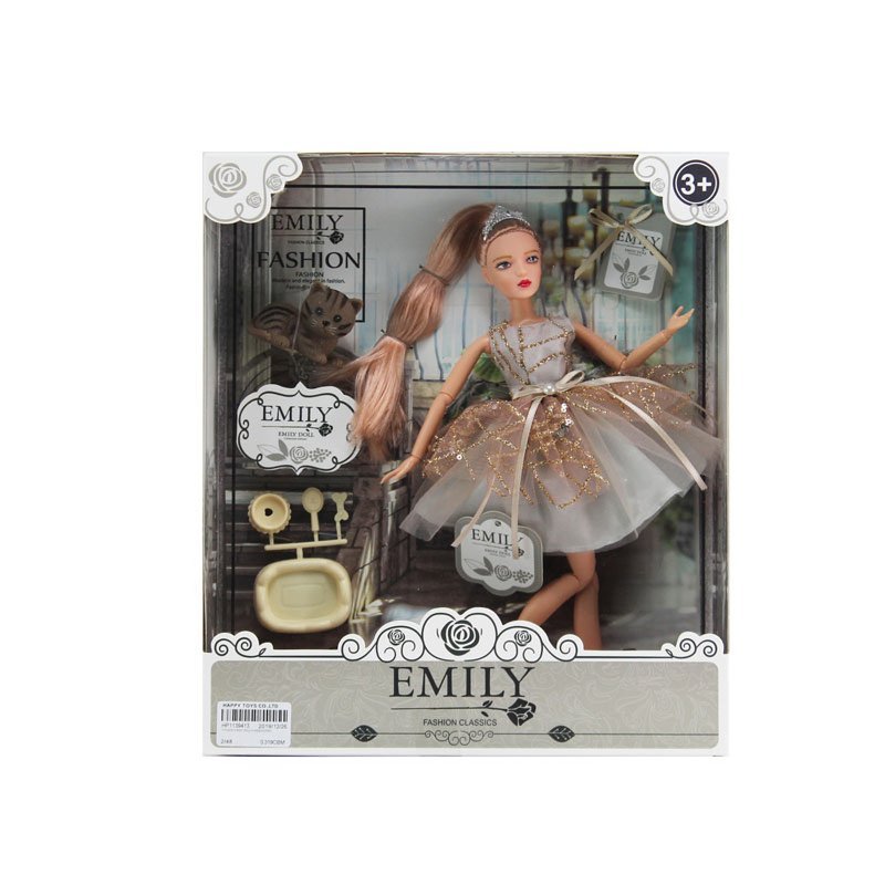 

Кукла Ванильное небо. Эмили ухаживает за питомцами, 28 см Emily