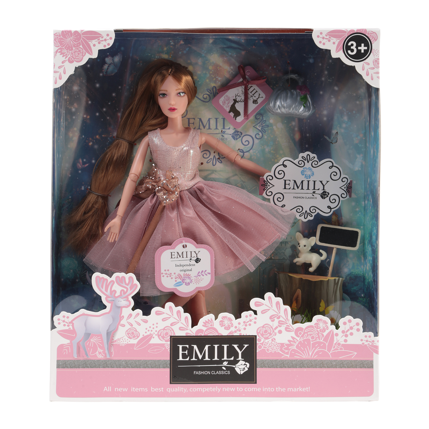 

Кукла Ванильное небо. Эмили в воздушном, 28 см Emily