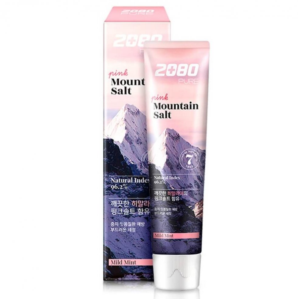 Зубная паста KeraSys 2080 Pure Pink Mountain Salt 120 г