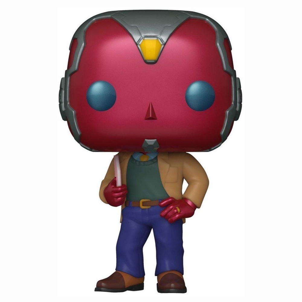 фото Фигурка funko pop! bobble marvel wandavision vision 70s (exc) 52047