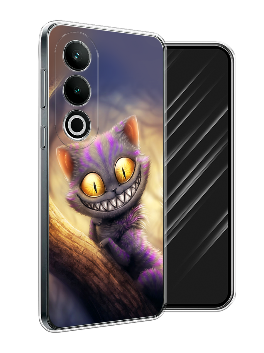 

Чехол Awog на OnePlus Nord CE4 "Cheshire Cat", Фиолетовый;желтый, 154750-1