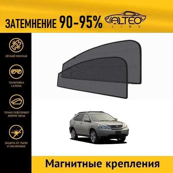 

Автошторки ALTEO на Lexus RX 2 (2003-2009)