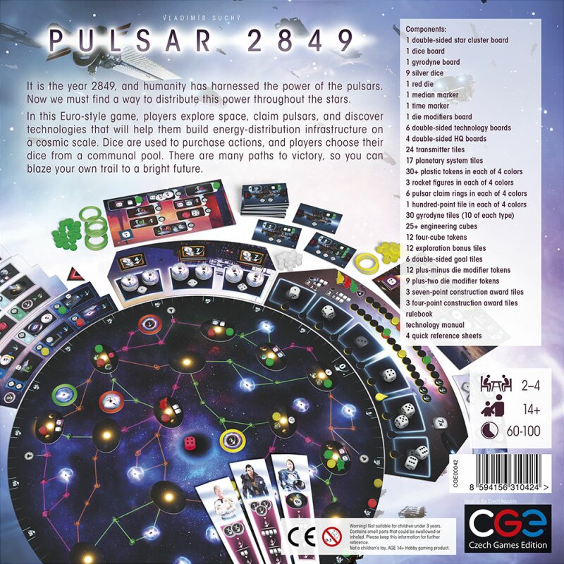 Настольная игра Pulsar 2849 Пульсар 2849