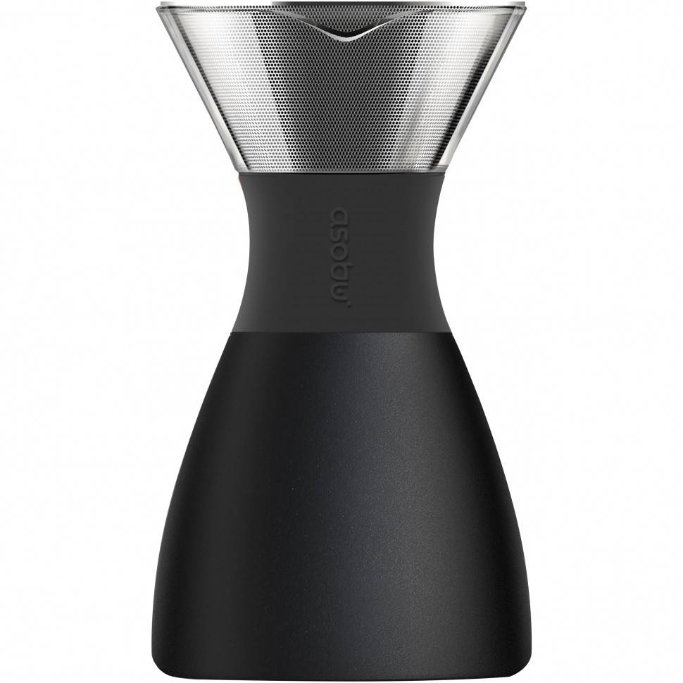 

Кофеварка портативная Asobu POUR OVER с термосом 1 л цвет Черный (PO300.06), POUR OVER