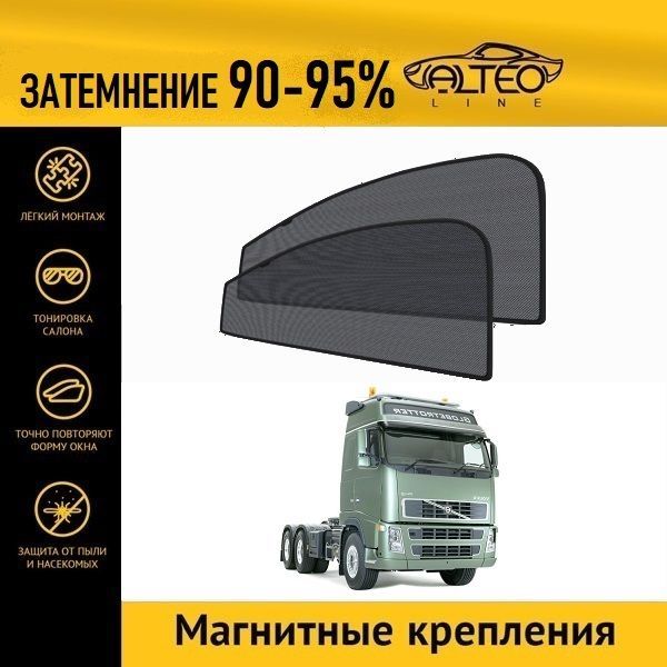 

Автошторки ALTEO PREMIUM на Volvo FH (2002-2012)
