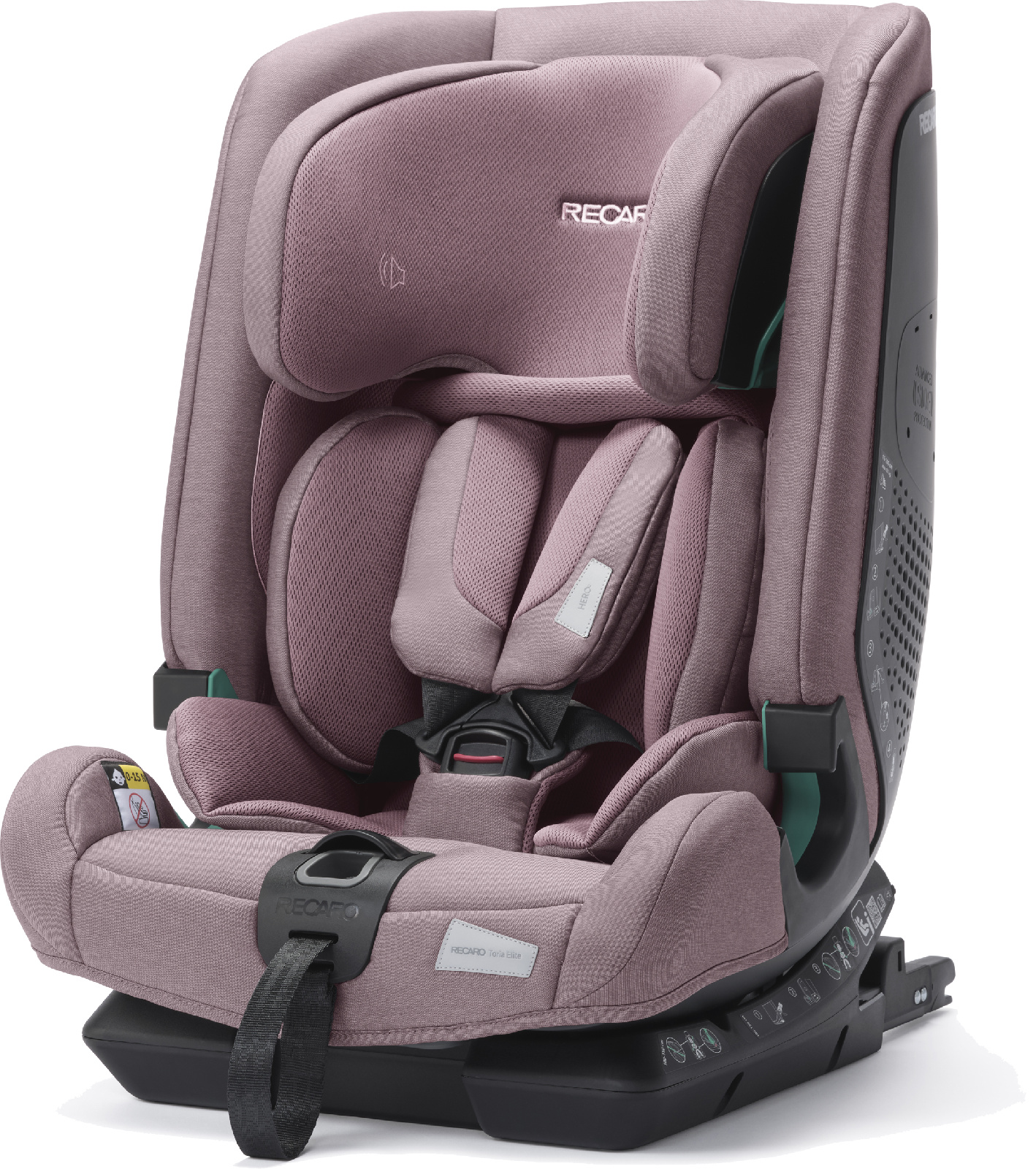 фото Автокресло recaro toria elite, группа 1/2/3, расцветка prime pale rose