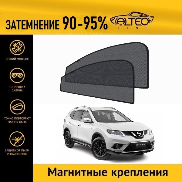 

Автошторки ALTEO PREMIUM на Nissan X-Trail 3 (T32) (2013-2019)