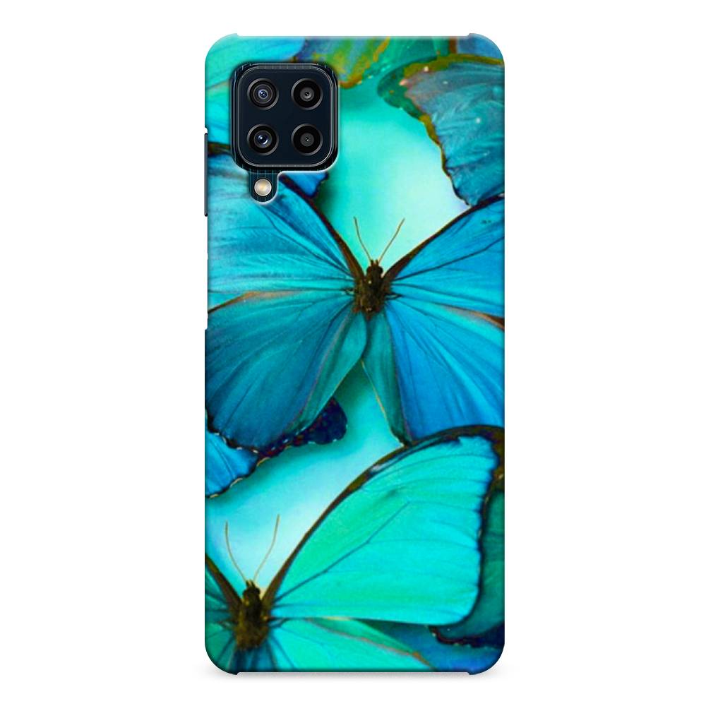 

Пластиковый чехол "Неоновые бабочки" на Samsung Galaxy M32