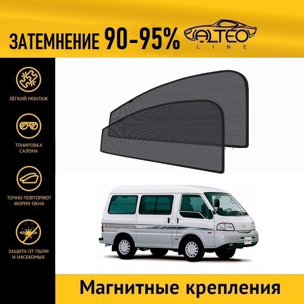 

Автошторки ALTEO PREMIUM на Nissan Vanette (1999-2017)