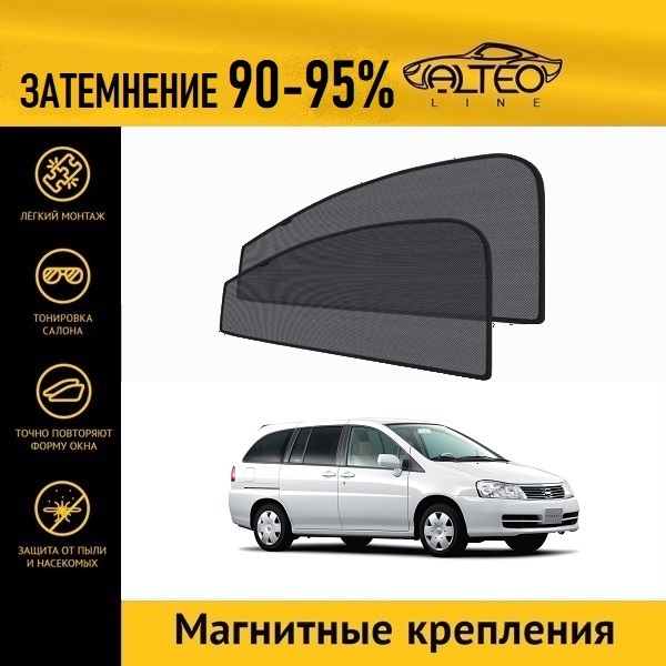 

Автошторки ALTEO PREMIUM на Nissan Liberty 1 рест (M12) (2001-2004)