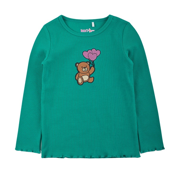 

Лонгслив детский Kari Kids AW24C50602709, зеленый, 116, 233937