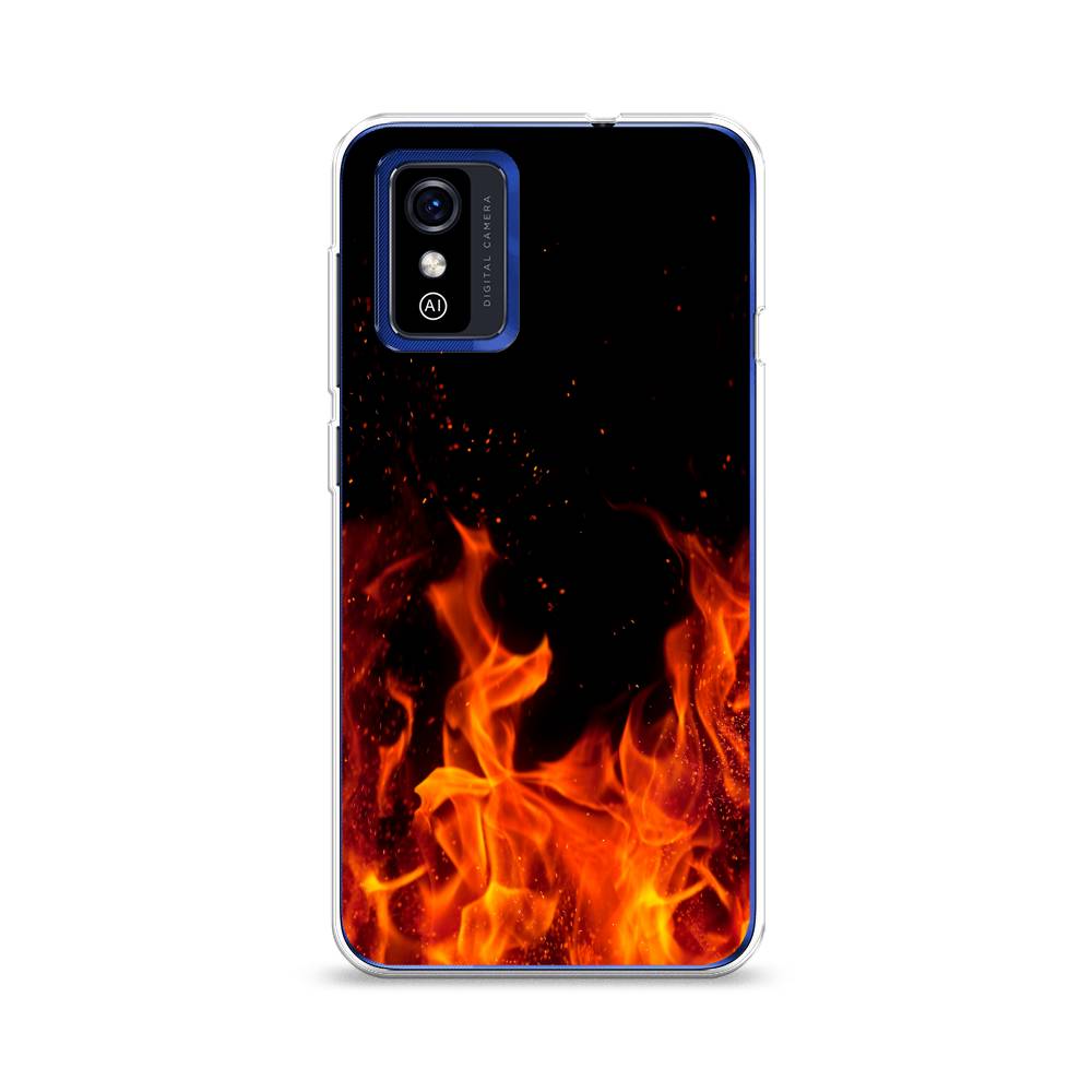

Чехол Awog на ZTE Blade L9 / ЗТЕ Блэйд L9 "Все в огне", Разноцветный, 135250-4